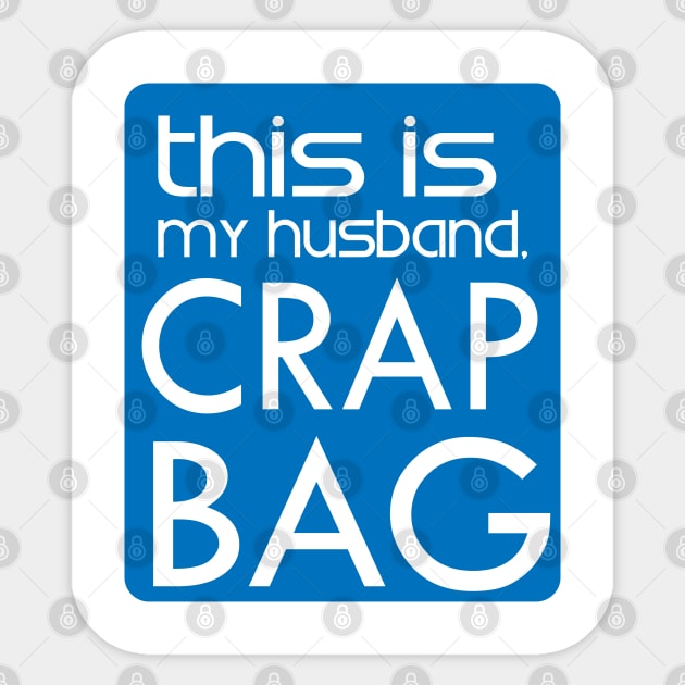 Crap Bag Sticker by behindthefriends